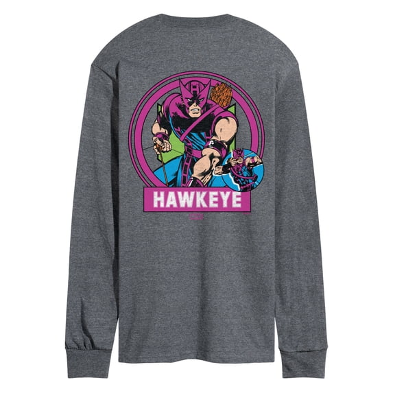 Marvel - Hawkeye Circle Logo - Men's Long Sleeve Graphic T-Shirt