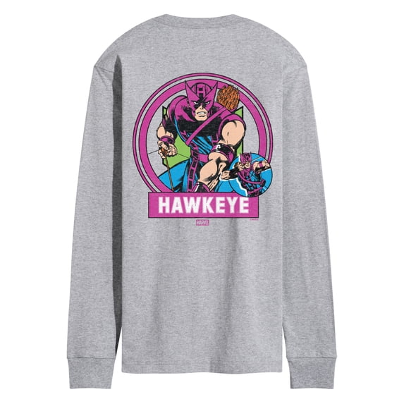 Marvel - Hawkeye Circle Logo - Men's Long Sleeve Graphic T-Shirt