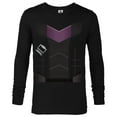 thumbnail image 1 of Marvel Hawkeye Clint Barton Costume - Long Sleeve T-Shirt for Men - Customized-Black, 1 of 5