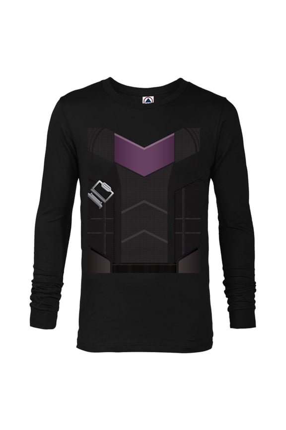 Hawkeye Clint Barton Costume - Long Sleeve T-Shirt for Men - Customized-Black