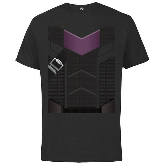 Marvel Hawkeye Clint Barton Costume - Short Sleeve Cotton T-Shirt for Adults - Customized-Black
