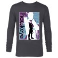 thumbnail image 1 of Marvel Hawkeye Clint Barton Halftone Character Poster - Long Sleeve T-Shirt for Men – Customized-Charcoal Heather, 1 of 5