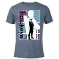thumbnail image 1 of Marvel Hawkeye Clint Barton Halftone Character Poster - Short Sleeve Blended T-Shirt for Adults – Customized-Navy Heather, 1 of 5