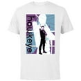 thumbnail image 1 of Marvel Hawkeye Clint Barton Halftone Character Poster - Short Sleeve Cotton T-Shirt for Adults - Customized-White, 1 of 5
