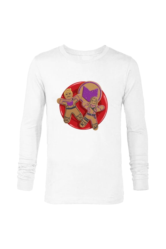 Hawkeye Clint Barton Kate Bishop Gingerbread Cookies - Long Sleeve T-Shirt for Men - Customized-White