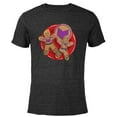 thumbnail image 1 of Marvel Hawkeye Clint Barton Kate Bishop Gingerbread Cookies - Short Sleeve Blended T-Shirt for Adults - Customized-Black, 1 of 5