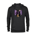 thumbnail image 1 of Marvel Hawkeye Clint Barton Kate Bishop & Lucky - Pullover Hoodie for Adults - Customized-Black, 1 of 5