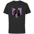 thumbnail image 1 of Marvel Hawkeye Clint Barton Kate Bishop & Lucky - Short Sleeve Cotton T-Shirt for Adults - Customized-Black, 1 of 5
