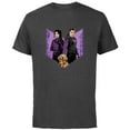 thumbnail image 1 of Marvel Hawkeye Clint Barton Kate Bishop & Lucky - Short Sleeve Cotton T-Shirt for Adults - Customized-Charcoal, 1 of 5