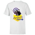 thumbnail image 1 of Marvel Hawkeye Clint and Kate Partners Am I Right? - Short Sleeve T-Shirt for Kids - Customized-White, 1 of 5