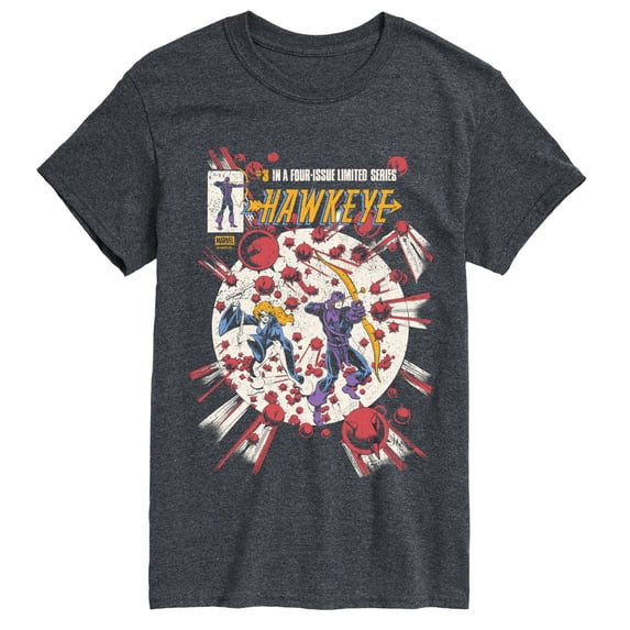 Marvel - Hawkeye Comic Cover - Men's Short Sleeve Graphic T-Shirt