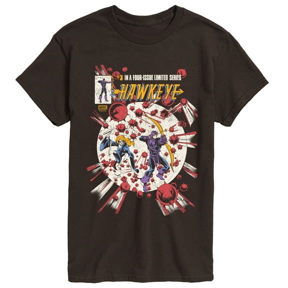 Marvel - Hawkeye Comic Cover - Men's Short Sleeve Graphic T-Shirt