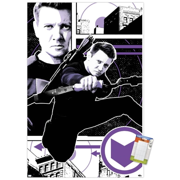 Marvel Hawkeye - Hawkeye Bow Wall Poster, 22.375" x 34"