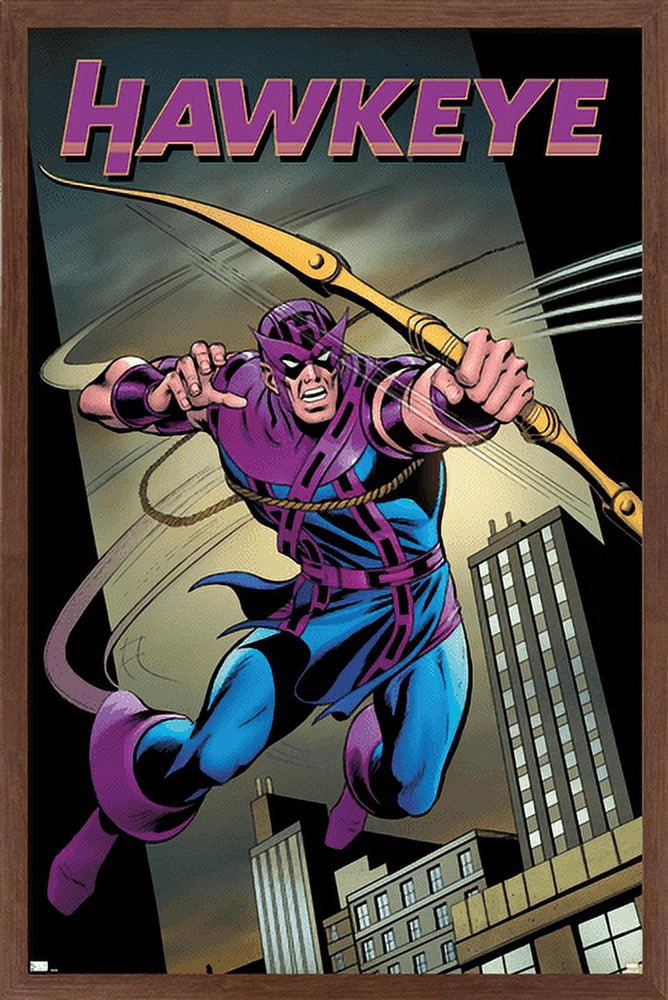 Marvel - Hawkeye - Hawkeye Freefall #1 Wall Poster, 14.725" x 22.375", Framed