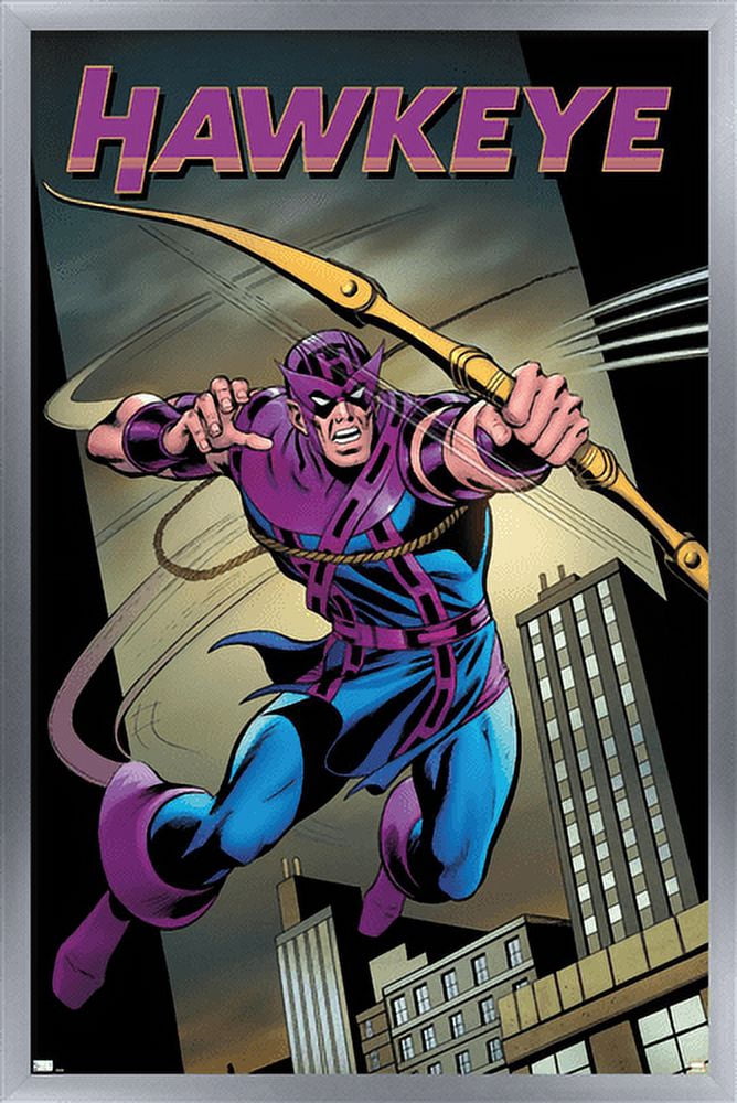 Marvel - Hawkeye - Hawkeye Freefall #1 Wall Poster, 22.375" x 34", Framed