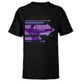 thumbnail image 1 of Marvel Hawkeye Kate Bishop Arrows - Short Sleeve T-Shirt for Kids - Customized-Black, 1 of 5