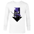 thumbnail image 1 of Marvel Hawkeye Kate Bishop Clint Barton Arrow - Long Sleeve T-Shirt for Men – Customized-White, 1 of 5