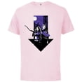 thumbnail image 1 of Marvel Hawkeye Kate Bishop Clint Barton Arrow - Short Sleeve Cotton T-Shirt for Adults - Customized-Soft Pink, 1 of 5