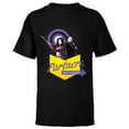 thumbnail image 1 of Marvel Hawkeye Kate Bishop Clint Barton Partners Am I Right - Short Sleeve T-Shirt for Kids – Customized-Black, 1 of 5