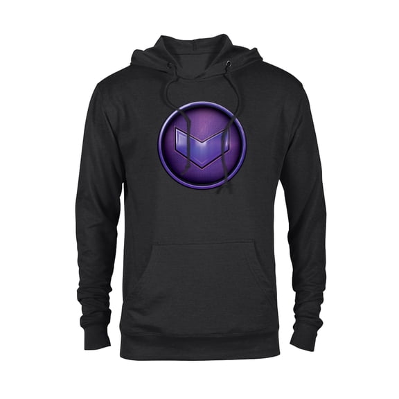 Marvel Hawkeye Kate Bishop Purple Arrow Icon - Pullover Hoodie for Adults - Customized-Black