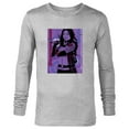 thumbnail image 1 of Marvel Hawkeye Kate Bishop Purple Poster - Long Sleeve T-Shirt for Men – Customized-Athletic Heather, 1 of 5