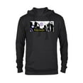 thumbnail image 1 of Marvel Hawkeye Kate Bishop and Clint Barton Banner - Pullover Hoodie for Adults – Customized-Black, 1 of 5