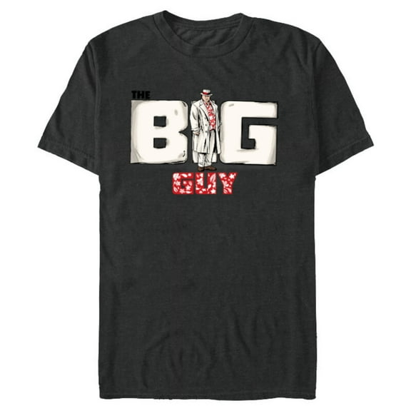 Marvel Hawkeye Kingpin The Big Guy - Short Sleeve Blended T-Shirt for Adults - Customized-Dark Heather