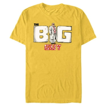 Marvel Hawkeye Kingpin The Big Guy - Short Sleeve Blended T-Shirt for Adults - Customized-Yellow