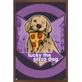 thumbnail image 1 of Marvel Hawkeye - Lucky (Pizza Dog) Graphic Wall Poster, 22.375" x 34" Framed, 1 of 6