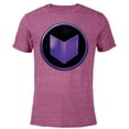 thumbnail image 1 of Marvel Hawkeye Purple Arrow Logo - Short Sleeve Blended T-Shirt for Adults – Customized-Purple, 1 of 5