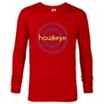 thumbnail image 1 of Marvel Hawkeye Purple Target - Long Sleeve T-Shirt for Men – Customized-New Red, 1 of 5