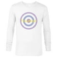 thumbnail image 1 of Marvel Hawkeye Purple Target - Long Sleeve T-Shirt for Men – Customized-White, 1 of 5
