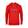 thumbnail image 1 of Marvel Hawkeye Purple Target - Pullover Hoodie for Adults – Customized-Red Heather, 1 of 5