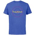 thumbnail image 1 of Marvel Hawkeye Purple Target - Short Sleeve Cotton T-Shirt for Adults - Customized-Royal Heather, 1 of 5