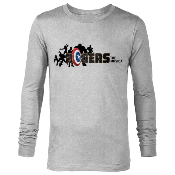 Marvel Hawkeye Rogers The Musical Avengers - Long Sleeve T-Shirt for Men – Customized-Athletic Heather