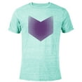 thumbnail image 1 of Marvel Hawkeye Series Halftone Purple Arrow - Short Sleeve Blended T-Shirt for Adults – Customized-Ocean Blue, 1 of 5
