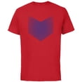 thumbnail image 1 of Marvel Hawkeye Series Halftone Purple Arrow - Short Sleeve Cotton T-Shirt for Adults - Customized-Red, 1 of 5