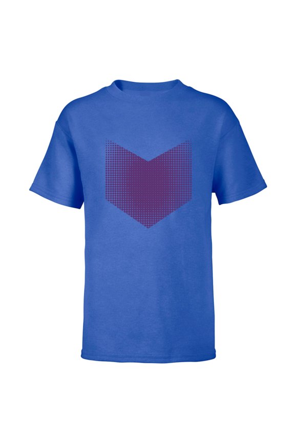 Hawkeye Series Halftone Purple Arrow - Short Sleeve T-Shirt for Kids – Customized-Royal