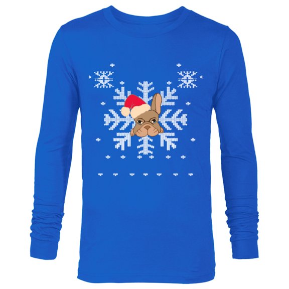 Marvel Hawkeye Snowflake Puppy Holiday - Long Sleeve T-Shirt for Men – Customized-Royal