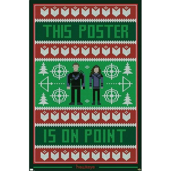 Marvel Hawkeye - This Poster Is On Point Wall Poster, 14.725" x 22.375"