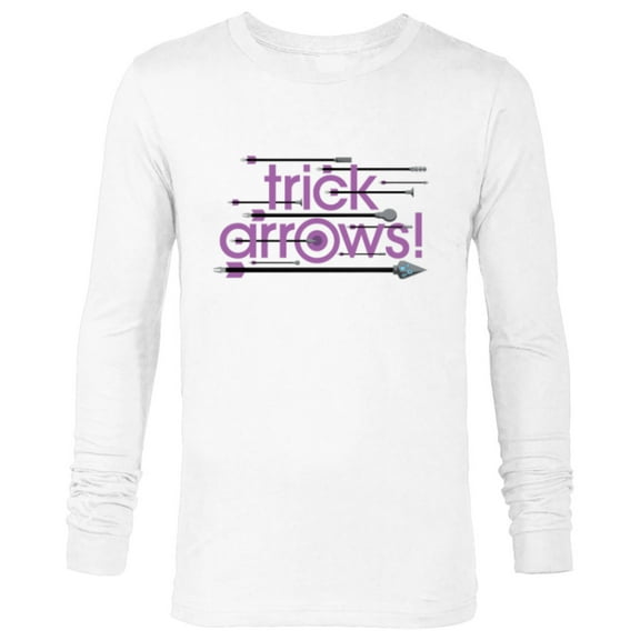 Marvel Hawkeye Trick Arrows - Long Sleeve T-Shirt for Men - Customized-White