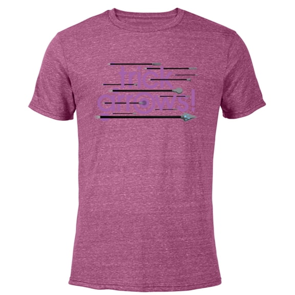 Marvel Hawkeye Trick Arrows - Short Sleeve Blended T-Shirt for Adults - Customized-Purple