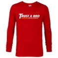 thumbnail image 1 of Marvel Hawkeye Trust A Bro Moving Company - Long Sleeve T-Shirt for Men – Customized-New Red, 1 of 5