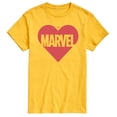 thumbnail image 1 of Marvel - Heart Valentine - Men's Short Sleeve Graphic T-Shirt, 1 of 4