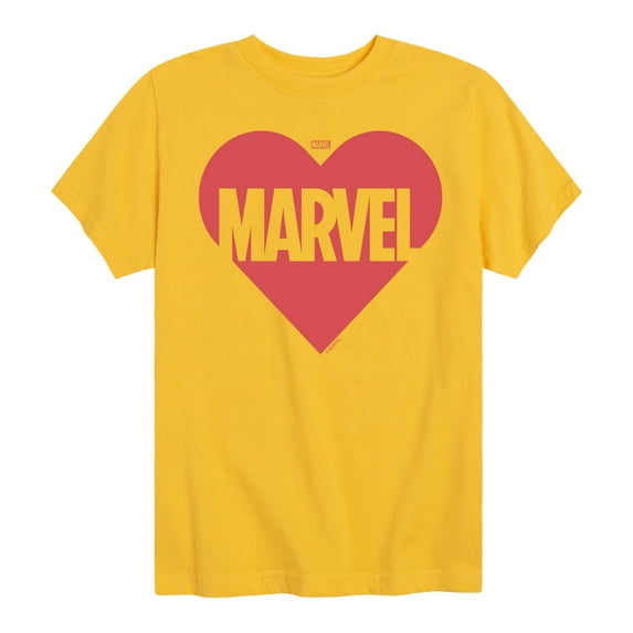 Marvel - Heart Valentine - Toddler And Youth Short Sleeve Graphic T-Shirt