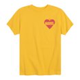 thumbnail image 1 of Marvel - Heart Valentine - Toddler And Youth Short Sleeve Graphic T-Shirt, 1 of 5