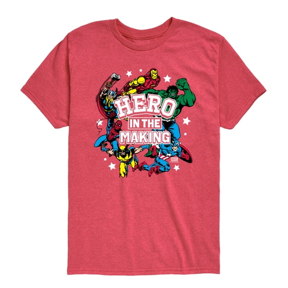 Marvel - Hero In The Making - Youth Boys Short Sleeve Graphic T-Shirt