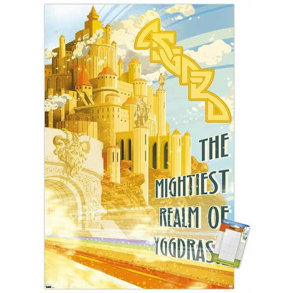 Marvel: Hero Lands - Asgard Wall Poster, 22.375" x 34"