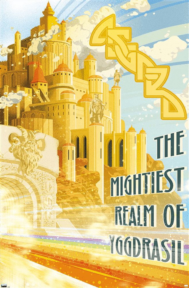 Marvel: Hero Lands - Asgard Wall Poster, 22.375" x 34"