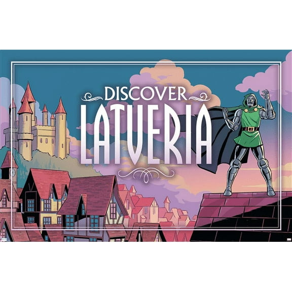 Marvel: Hero Lands - Latveria 2 Wall Poster, 14.725" x 22.375"